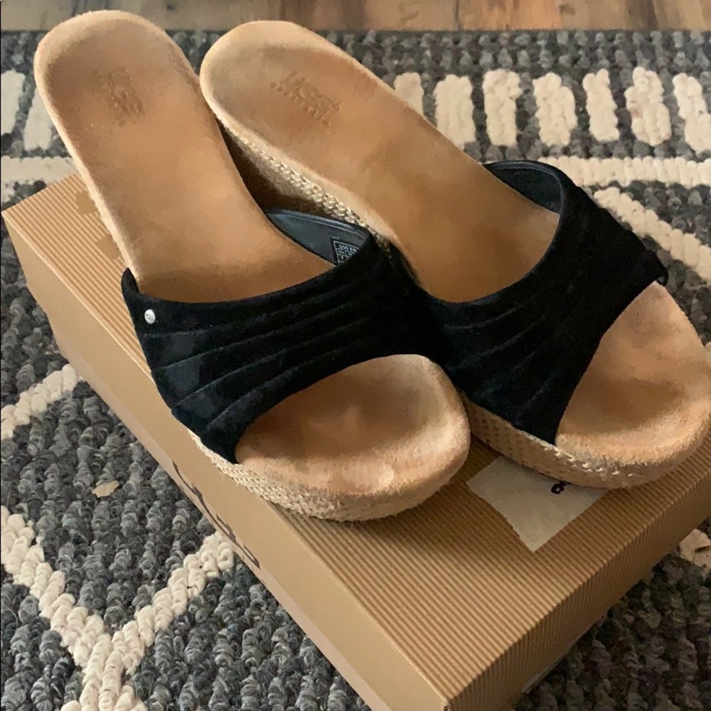 EUC Ugg Alvina Wedge Sandal